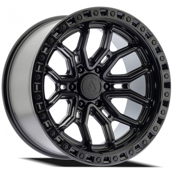 Arena Terra in Satin Black (Gloss Black Lip)