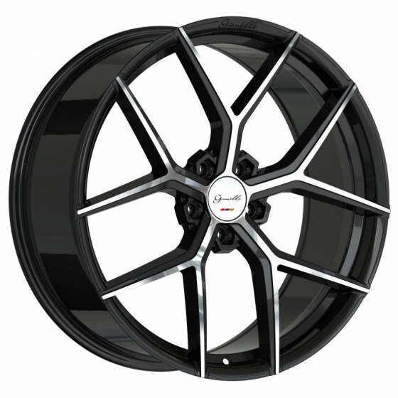 Gianelle Astra 5 in Gloss Black Machined