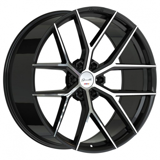 Gianelle Astra 6 in Gloss Black Machined