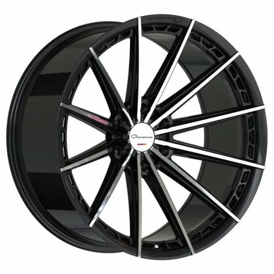 Giovanna Alesanna 12 in Gloss Black Machined