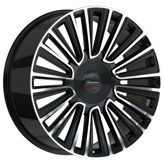 Giovanna Trento in Gloss Black Machined