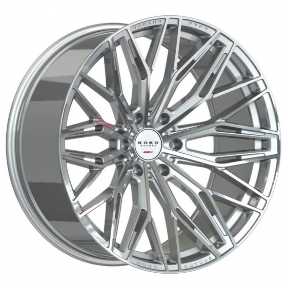 Koko Kuture Como 12 in Silver Machined