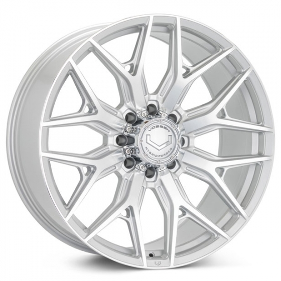 Vossen HF6-4 in Silver Polished