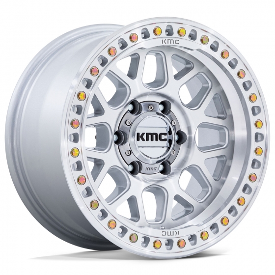 KMC KM549 GRS in Gloss Silver