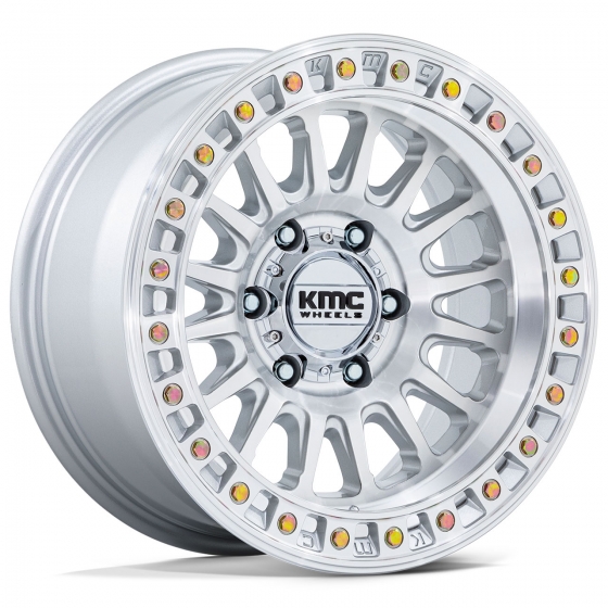 KMC KM552 IMS in Silver Machined