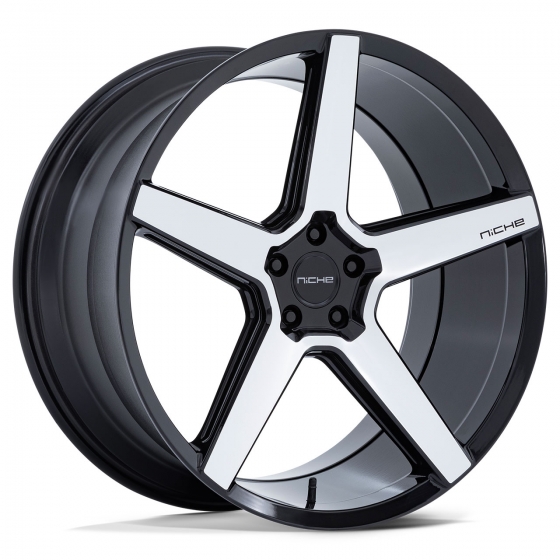 Niche Modena in Gloss Black Machined