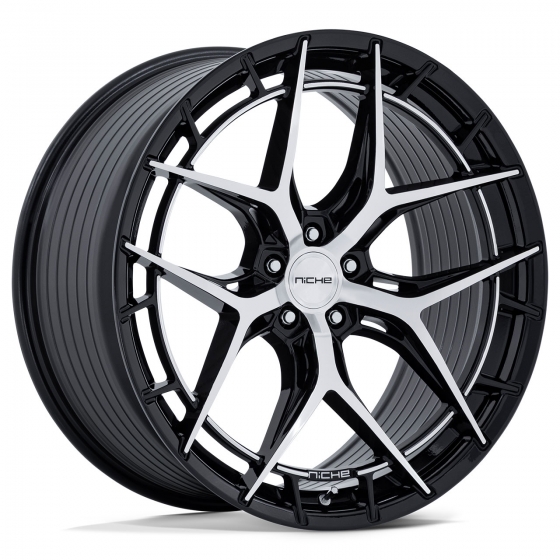 Niche Riviera in Gloss Black Machined