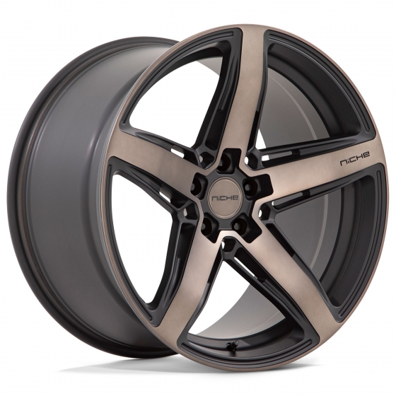 Niche Teramo in Matte Black (Double Dark Tint)