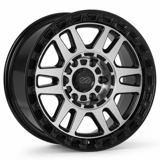 Enkei Trail-Tracker in Matte Black Machined