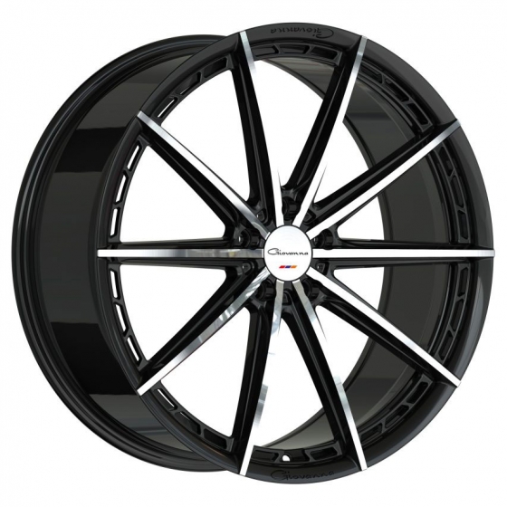 Giovanna Alesanna in Gloss Black Machined