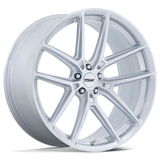 TSW Imola in Gloss Silver Machined