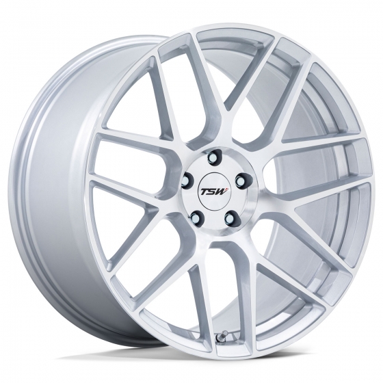 TSW Lasarthe in Gloss Silver Machined