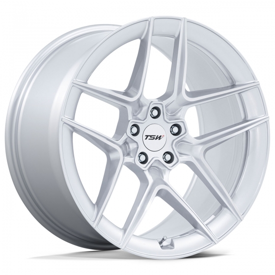 TSW Slipstream in Gloss Silver Machined