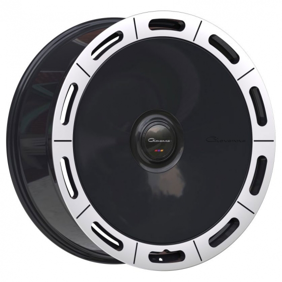 Giovanna Amur-X in Gloss Black Machined
