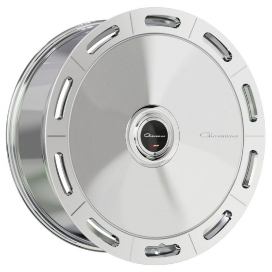 Giovanna Amur-X in Silver Machined