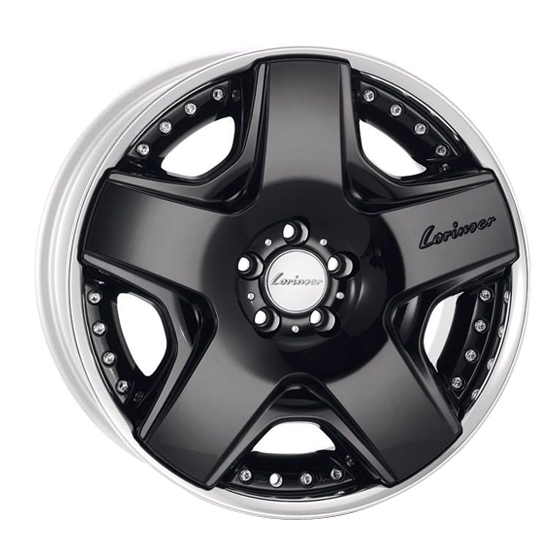 Lorinser RSK6 in Black (Polished)