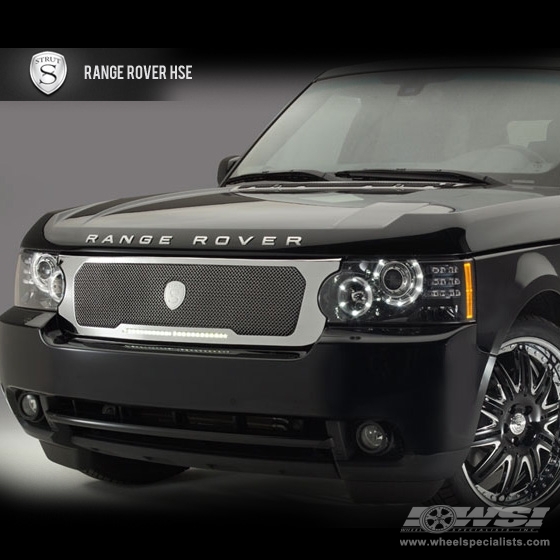 Strut Grilles  Range Rover  in Chrome