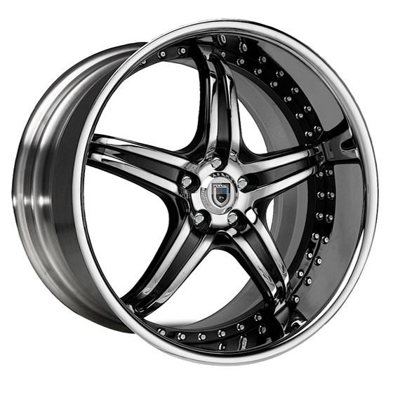 Asanti A/SF-144 in Chrome / Black