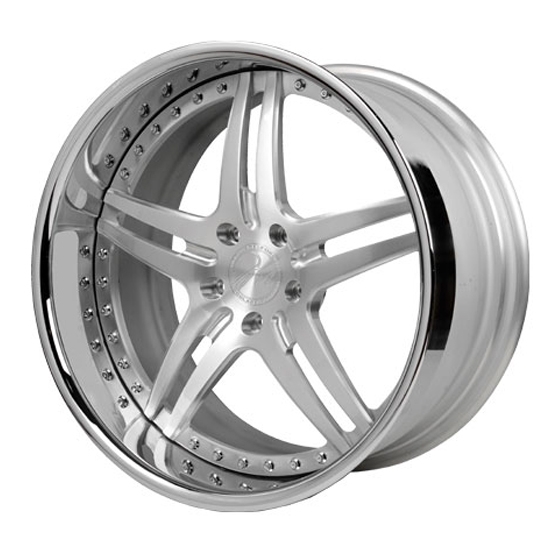 Modulare Forged M27 in Brushed (3-Piece Forged)