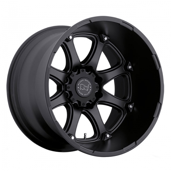 Black Rhino Glamis in Matte Black (22x14)