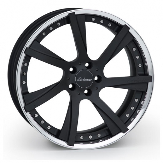 Lorinser RSK8 in Black (Polished Rim)