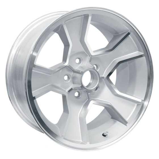 US Wheel N90 in Silver Machined (Series 618)