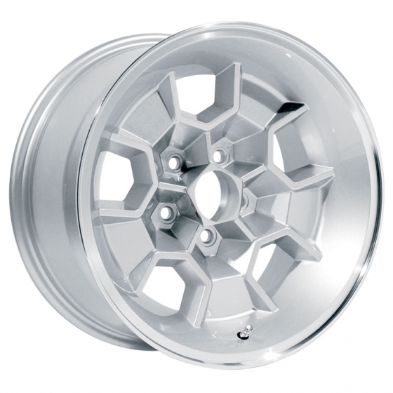 US Wheel Honeycomb in Silver Machined (Series 379)