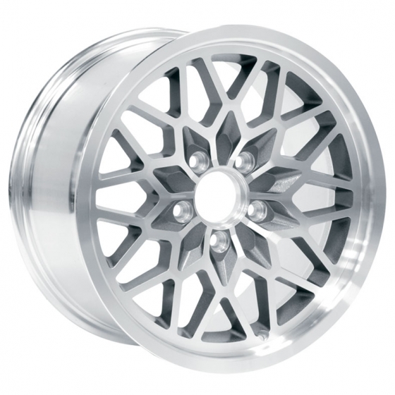 US Wheel 4th Gen Snowflake in Silver Machined (Series 616)