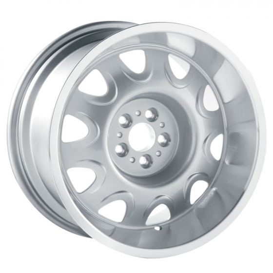 US Wheel Mopar Rallye in Silver Machined (Series 619)