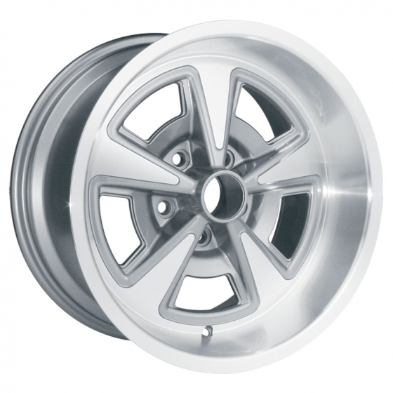 US Wheel Rallye II in Silver Machined (Series 528)