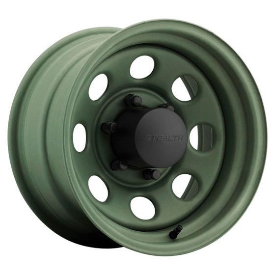 US Wheel Crawler in Matte Green (Series 044CG)