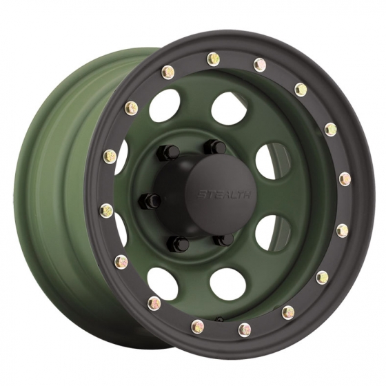 US Wheel Crawler with Beadlock in Matte Green (Series 046CG)