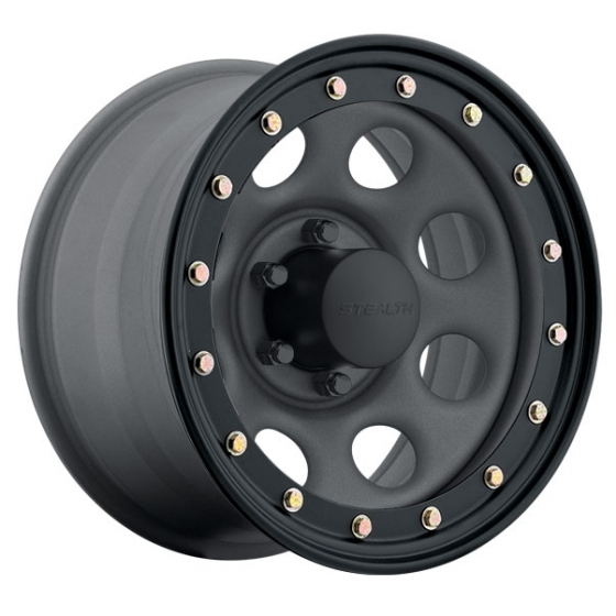 US Wheel Crawler with Beadlock in Matte Gunmetal (Series 046GM)