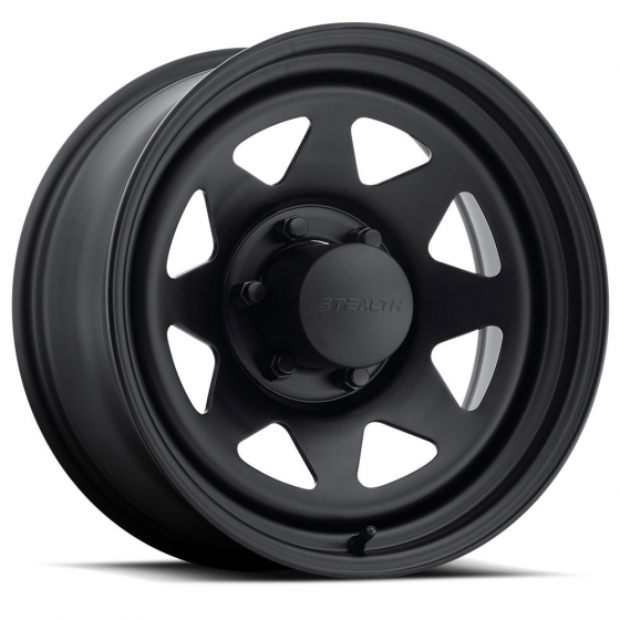 US Wheel 8-Spoke in Matte Black (Series 704)