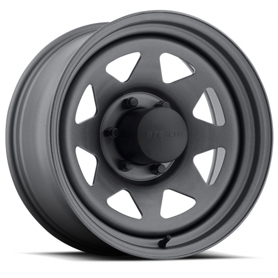 US Wheel 8-Spoke in Matte Gunmetal (Series 704)