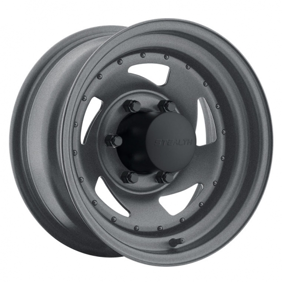 US Wheel Blade in Matte Gunmetal (Series 204)