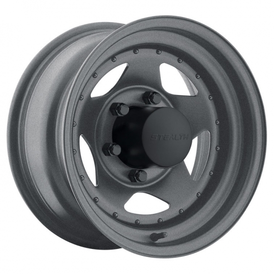 US Wheel Star in Matte Gunmetal (Series 304)