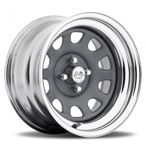 US Wheel Daytona in Gunmetal/Chrome (Series 22GMC)