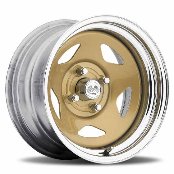 US Wheel Star in Gold/Chrome (Series 21GC)