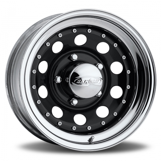 US Wheel Modular in Black/Chrome (Series 94)