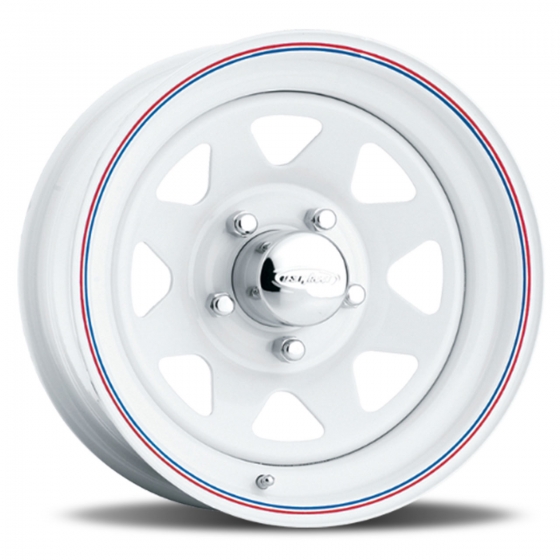 US Wheel 8-Spoke in White (Series 70)