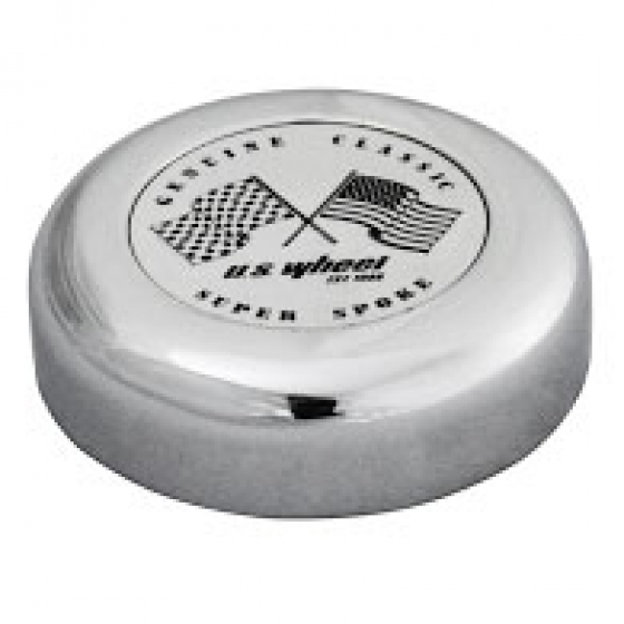 US Wheel Center Cap in Chrome (Super Spoke)