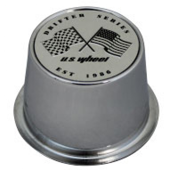 US Wheel Center Cap in Silver (Drifter Series)