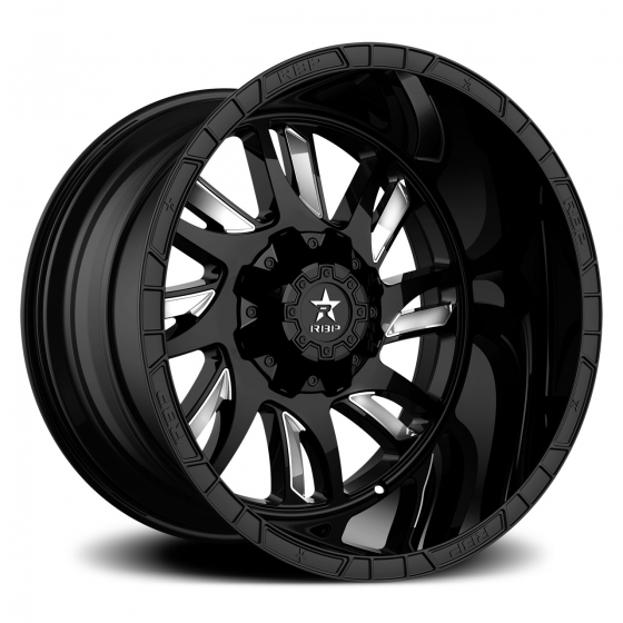 RBP - Rolling Big Power 69R Swat in Gloss Black (Chrome Inserts)