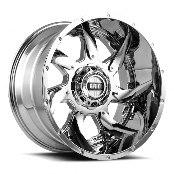 Grid Off Road GD-1 in Chrome (Chrome Inserts)