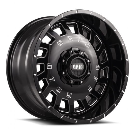 Grid Off Road GD-3 in Gloss Black