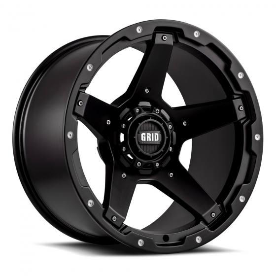 Grid Off Road GD-4 in Matte Black