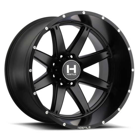 Hostile Off Road H109 Alpha in Satin Black (Asphalt)