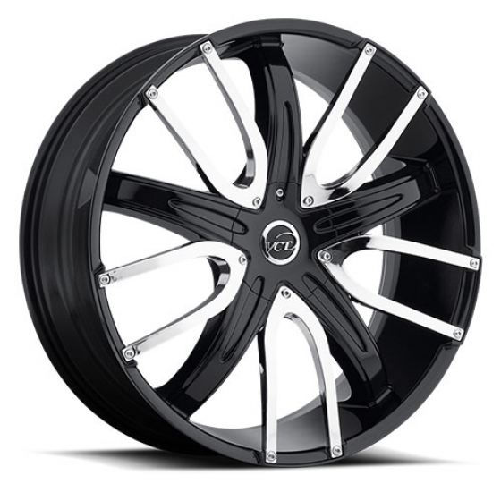 VCT V18 in Black (Chrome Inserts)