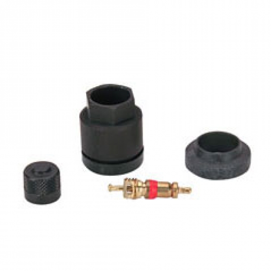 TPMS Sensors Service Kits in Black